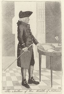 Milletlerin Zenginliği kitabının yazarı Adam Smith by John Kay