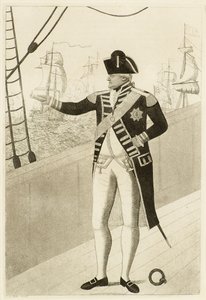 Amiral Duncan Çeyrek Güvertede by John Kay
