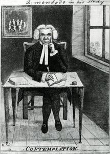 Tefekkür - Lord Monboddo Çalışmasında, 1784 by John Kay