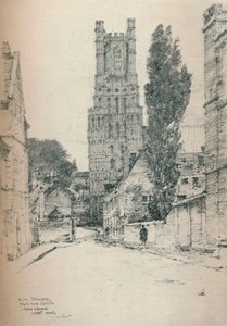 Ely Kulesi, Güneyden, 1924 by John Keppie