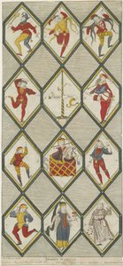 Betley Cam Pencere - Morris Dansçıları: gravür, nd [1751-1790] (baskı)