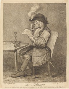 politikacı by John Keyse Sherwin after William Hogarth