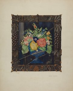 Kalay Folyo Natürmort ve Çerçeve, c. 1941. by John Koehl
