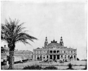 Kumarhane, Monte Carlo, 19. yüzyılın sonlarında. by John L. Stoddard