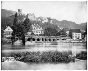 Heidelberg Kalesi, Almanya, 19. yüzyılın sonlarında. by John L. Stoddard