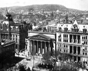 Montreal ve Royal Dağı, Kanada, 1893. by John L. Stoddard