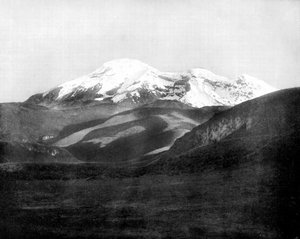Chimborazo Dağı, Ekvador, 1893. by John L. Stoddard