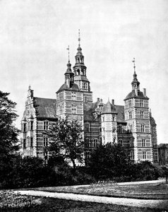 Rosenborg Sarayı, Kopenhag, Danimarka, 1893. by John L. Stoddard