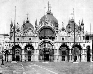 St Marks, Venedik, İtalya, 1893. by John L. Stoddard
