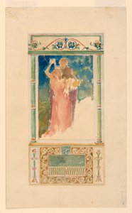 Anıt Pencere için Tasarım by John La Farge