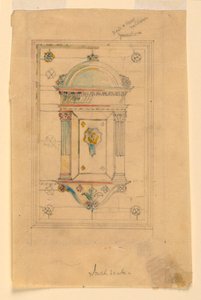 Duvar Nişi için Tasarım by John La Farge