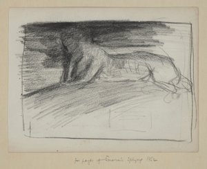 Emerson için çalışmalar by John La Farge