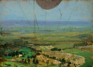 Uçurtma Balonundan, Roehampton by John Lavery