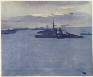 The Firth of Forth, Rüzgar, 1917, Cephedeki İngiliz Sanatçılardan, Batı Cephesinin Devamı, 1918