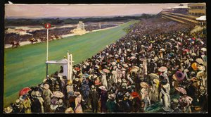 Altın Kupa, Ascot, Kraliyet Muhafazası by John Lavery