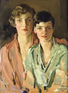 Kızkardeşler, Joan ve Marjory by John Lavery