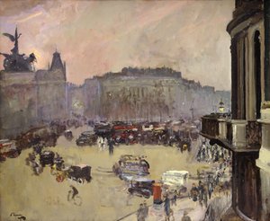 Kış Güneşi, Hyde Park Köşesi by John Lavery