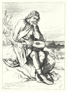 İskandinav Savaş Şarkısı (gravür) by John Lawson
