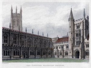 Manastır, Magdalen Koleji, Oxford Üniversitesi, 19. yüzyıl.