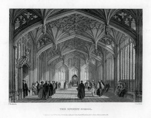 İlahiyat Okulu, Oxford, 1837. by John Le Keux