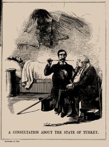 Türkiye Devleti Hakkında Bir Danışma. Yumruk, 17 Eylül 1853, 1853. by John Leech