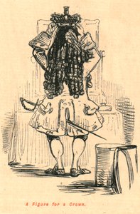 Bir Taç Figürü, 1897. by John Leech