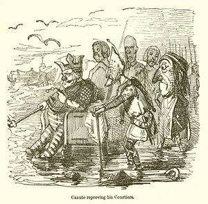 Canute Reproving his Courtiers 