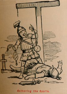 Ganimetlerin Toplanması, 1852 by John Leech