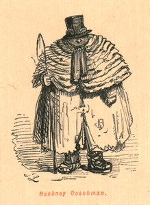 Hackney Arabacı, 1897. by John Leech
