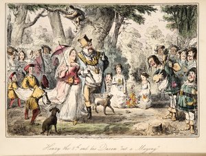 Henry VIII ve Kraliçesi Out-a-Maying, The Comic History of England