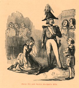 Henry VII. ve Perkin Warbecks Karısı, 1897. by John Leech