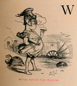 Marius, İşletmeden emekli oldu, 1852 by John Leech