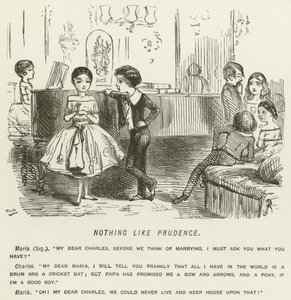 Prudence gibisi yok by John Leech