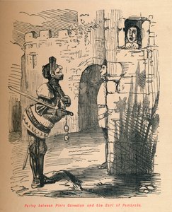 Piers Gaveston ve Pembroke Kontu arasındaki Müzakere., c1860, c1860 by John Leech