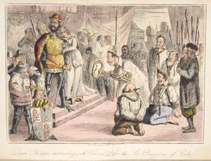 Kraliçe Philippa, The Comic History of England, pub