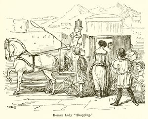Romalı Bayan Alışveriş