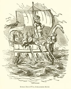Kıt Bir Madalyadan Romalı Savaş Adamı by John Leech