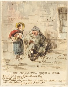 Tarımsal Sıkıntı Dodge by John Leech
