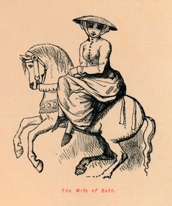 Bath'ın Karısı, c1860, c1860 by John Leech