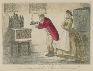 This is a pretty present for a Master of Hounds to receive  by John Leech