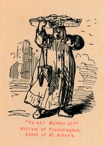 Ya-ah! Orkinos! Albans Başrahibi, Trumpington'lu William, by John Leech
