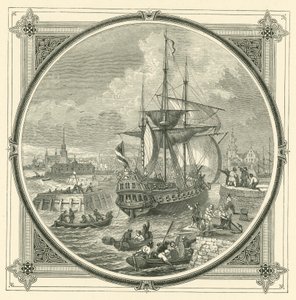 Yağlı domuzu yağlayın (gravür) by John Leighton