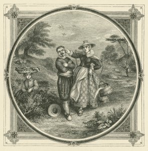 Kimse aynı anda thetis ve galateayı sevemez (gravür) by John Leighton