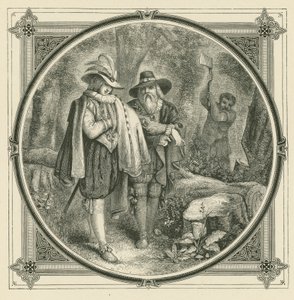 Bir vuruş bir meşe değil (gravür)