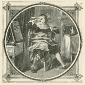 Burnunu kesen kendi yüzüne kin besler (gravür) by John Leighton