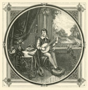 Kim aşkı hissetmedi (gravür) by John Leighton
