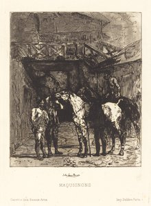 Maquignons (At Satıcıları) by John Lewis Brown