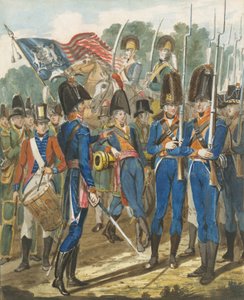 Şehir Birliği Üyeleri ve Diğer Philadelphia Askerleri, 1811-ca. 1813.