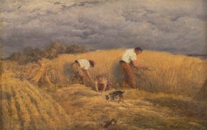 'Hasat' için Biten Bir Çalışma by John Linnell