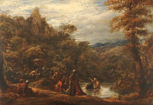 Hadım Vaftizi, 1835-45 by John Linnell